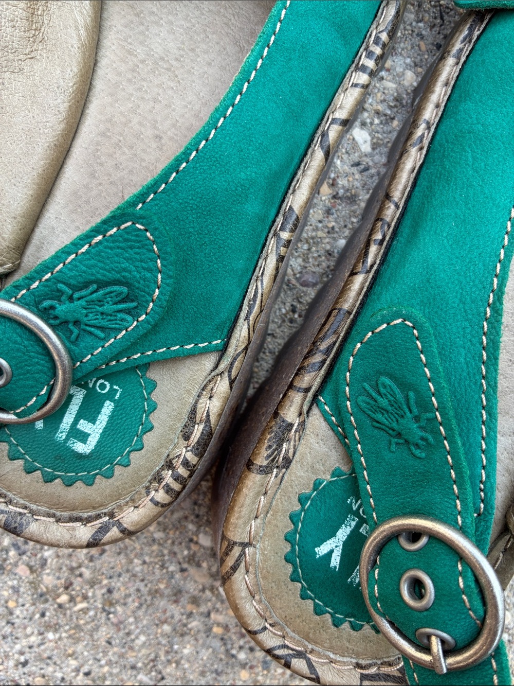 Fly London Woman’s Tram Leather Sandals - Picture 9 of 14